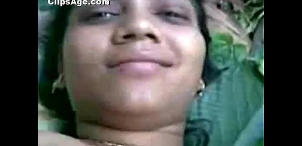  Local Indian desi village lady Subhi getting boobs squeezed and fucked outdoor